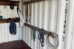 Shipping Container Tack Room