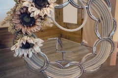 Wreath with Horseshoes, Decorated plus Brand